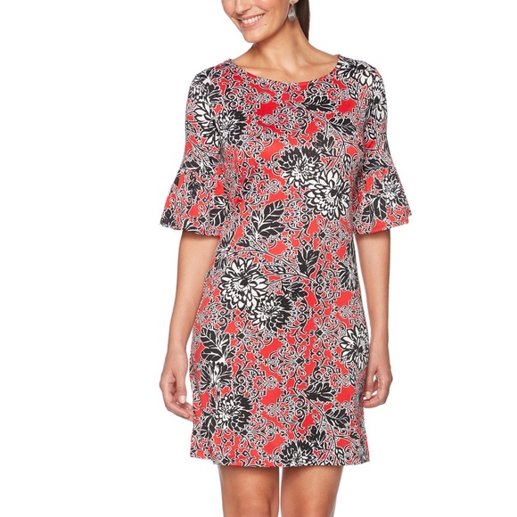Dresses & Skirts - Fabulous Floral Print Dress (Sizes L & XL)